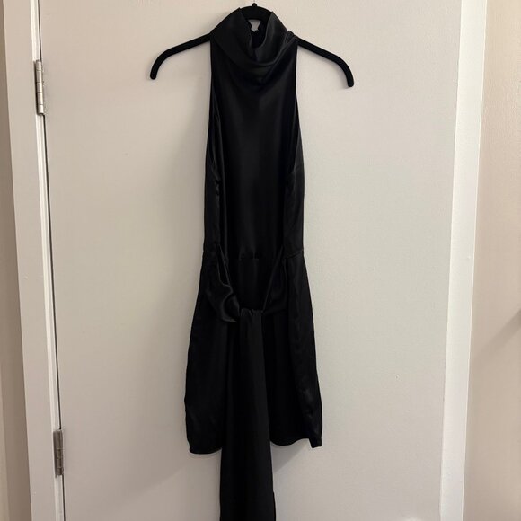 Amanda Uprichard Sandrine Dress - Black - Size S - Picture 2 of 4